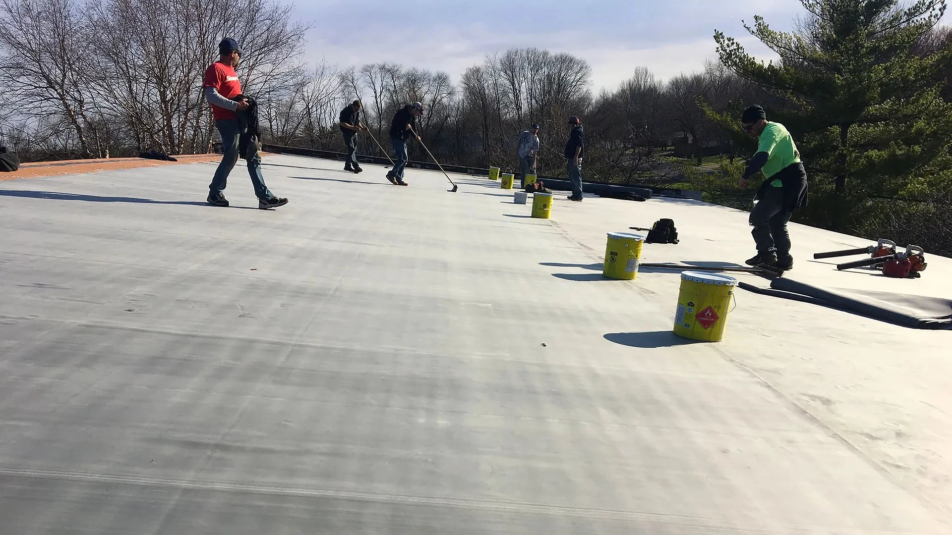 Black EPDM Roofing in Ann Arbor, MI